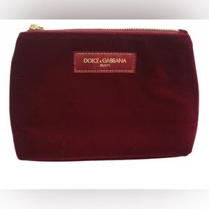 DOLCE & GABBANA  VELVET BEAUTY BAG🆕